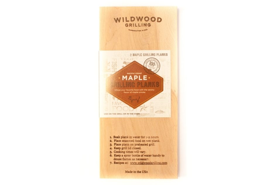 Maple Grilling Planks for Grill or Oven | Wildwood Grilling