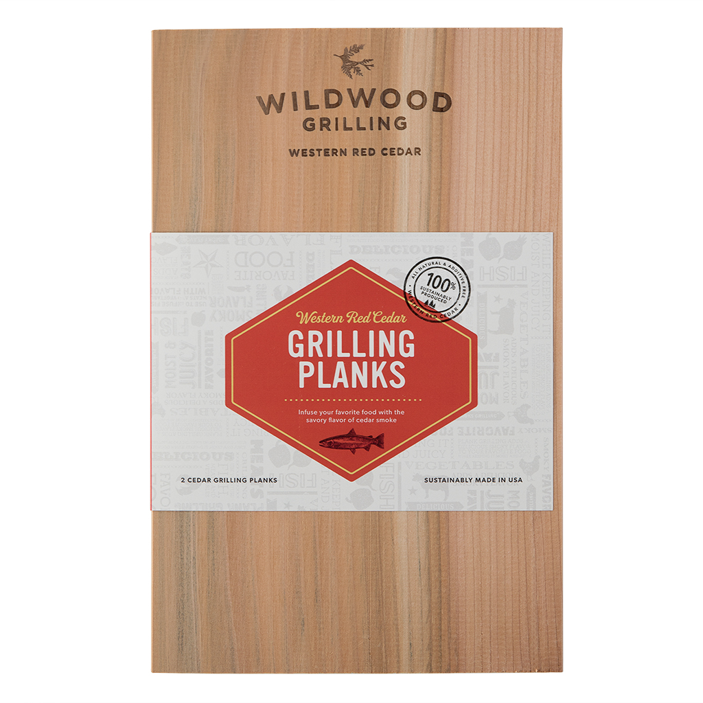 Small Cedar Grilling Planks (2-Pack) - 1-2 Servings per Plank