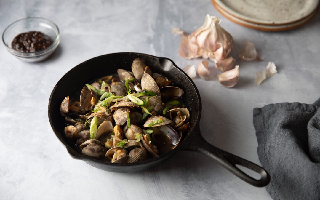 Smoked Clams in Black Bean Sauce